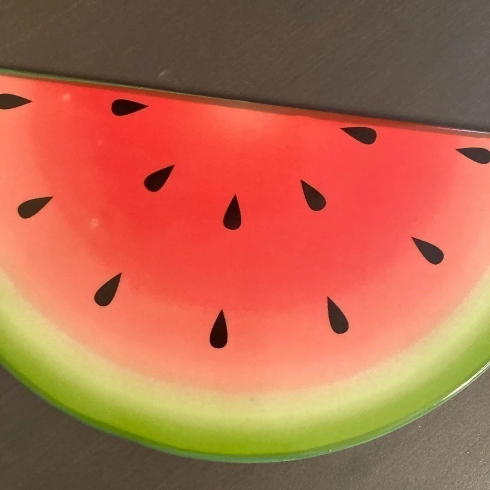 Martha Stewart Watermelon Trivet Eartenware NWT